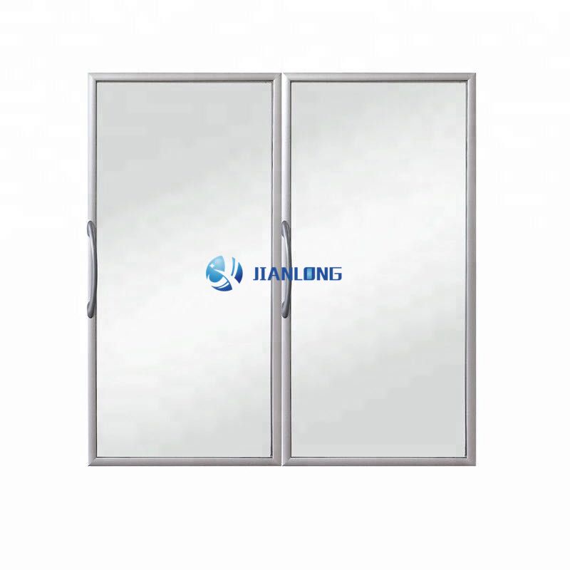 Best price vertical display showcase refrigerator freezer glass door