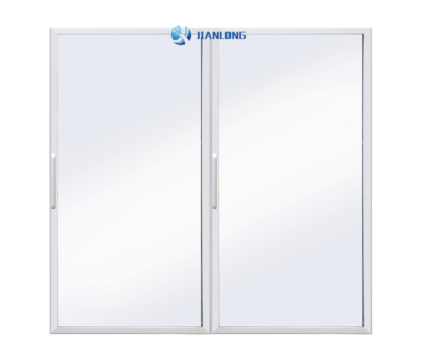 Best price vertical display showcase refrigerator freezer glass door