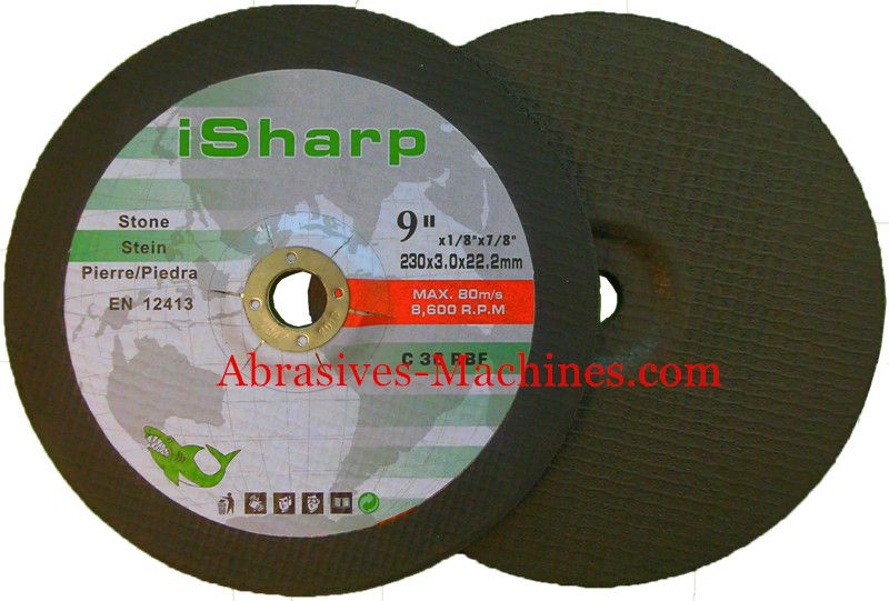 High Quality European Style Depressed Abrasive with Black Paper