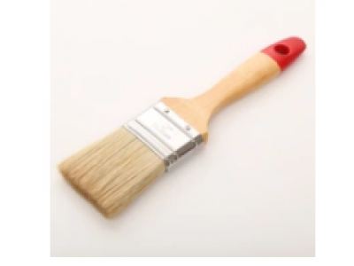 Paint Brush-SNT and Bristle Mixture Flat Paint Brush with Wooden Handle