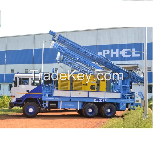 Borewell Drilling machine(rig)Compressor