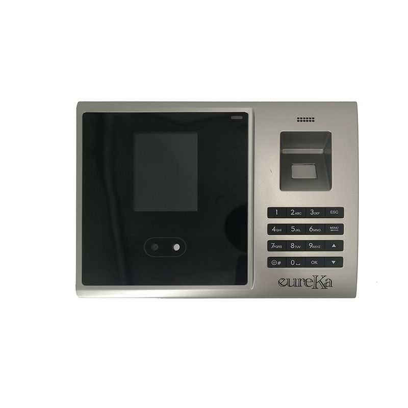 Facial Fingerprint Attendance Machine USB Biometric Employee Checking-in Device Password Time Recorder