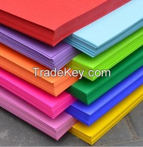 Hot sales A4 size color paper mixed color pack wholesale for packing flowers