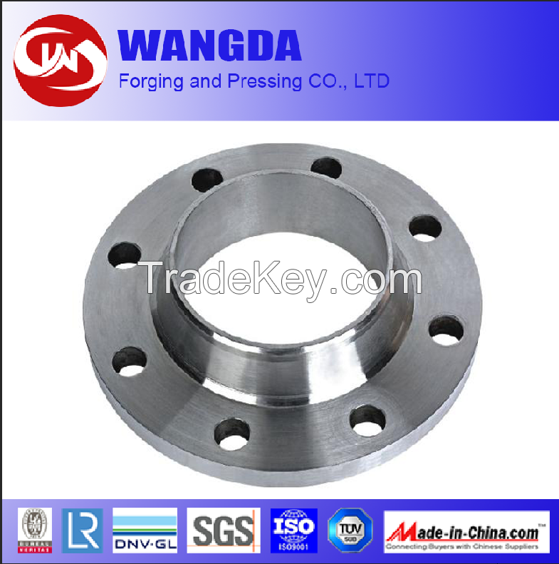 Forged Carbon Steel or Stainless Steel Welding End Neck Flange