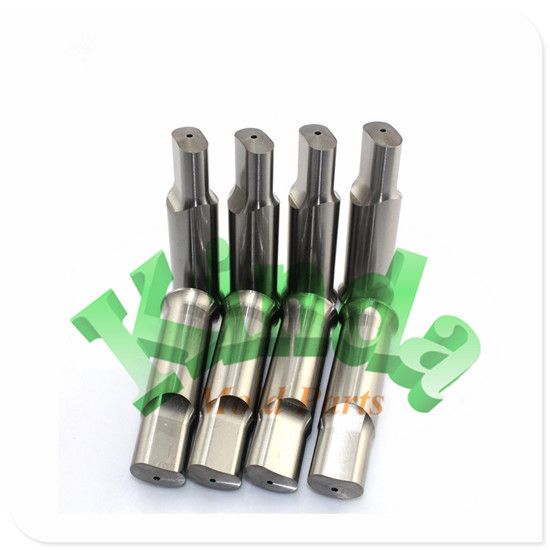 High Precision special ejecot punches with conical head, Oblong ejector punches with conical head, carbide ejector punch with super polished surface