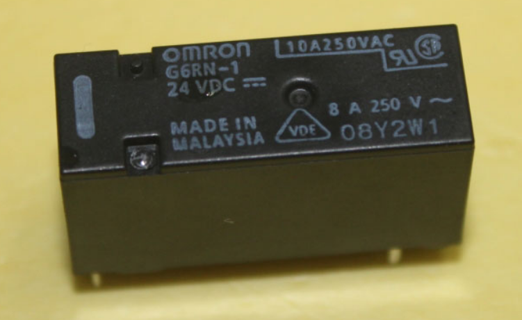 Inquiry about Omron Relay Requirement G6RN-1 DC24