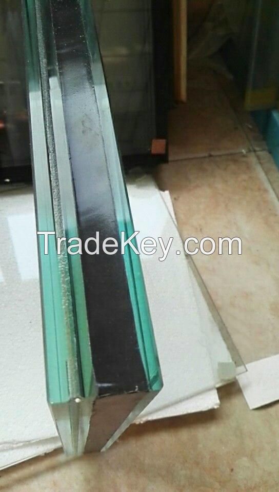 Toughened laminated glass