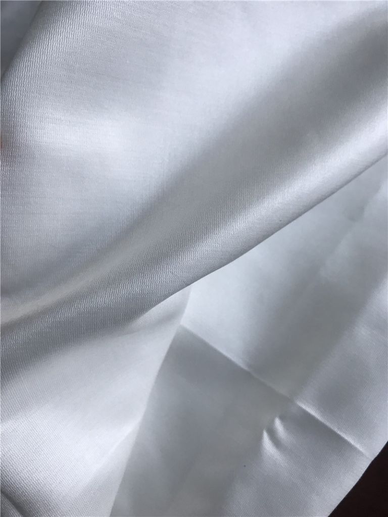 Pure silk cotton satin garment and home textile fabric 30%silk 70%cotton dyed silk