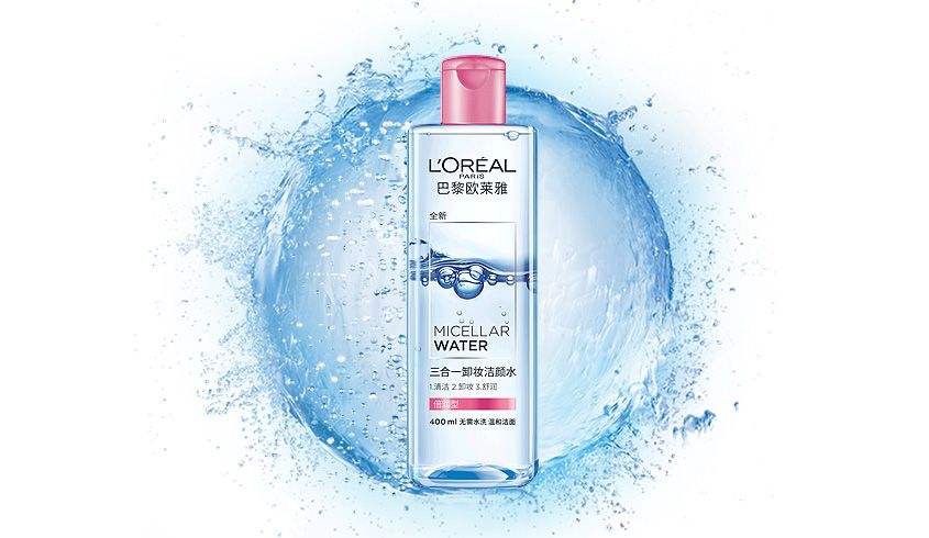 L'Oreal three-in-one makeup remover