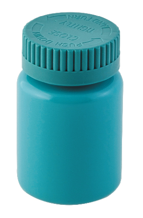 HDPE White Plastic Bottles, Pharmaceutical Bottle for Pills and Capsules