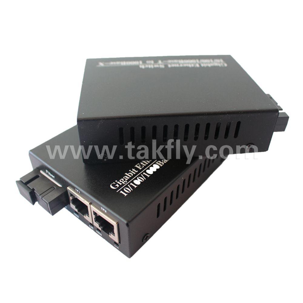 Dual Fiber 10/100/1000M Fiber Media Converter