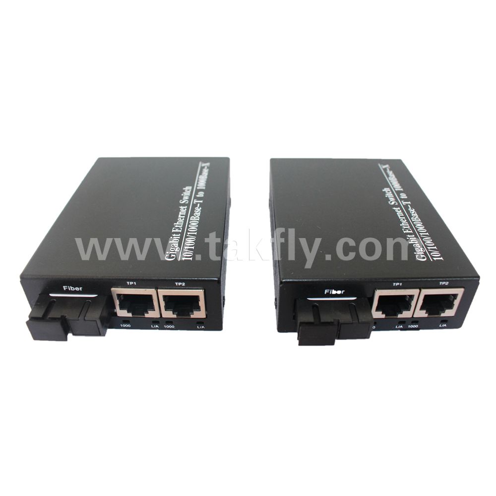 Dual Fiber 10/100/1000M Fiber Media Converter