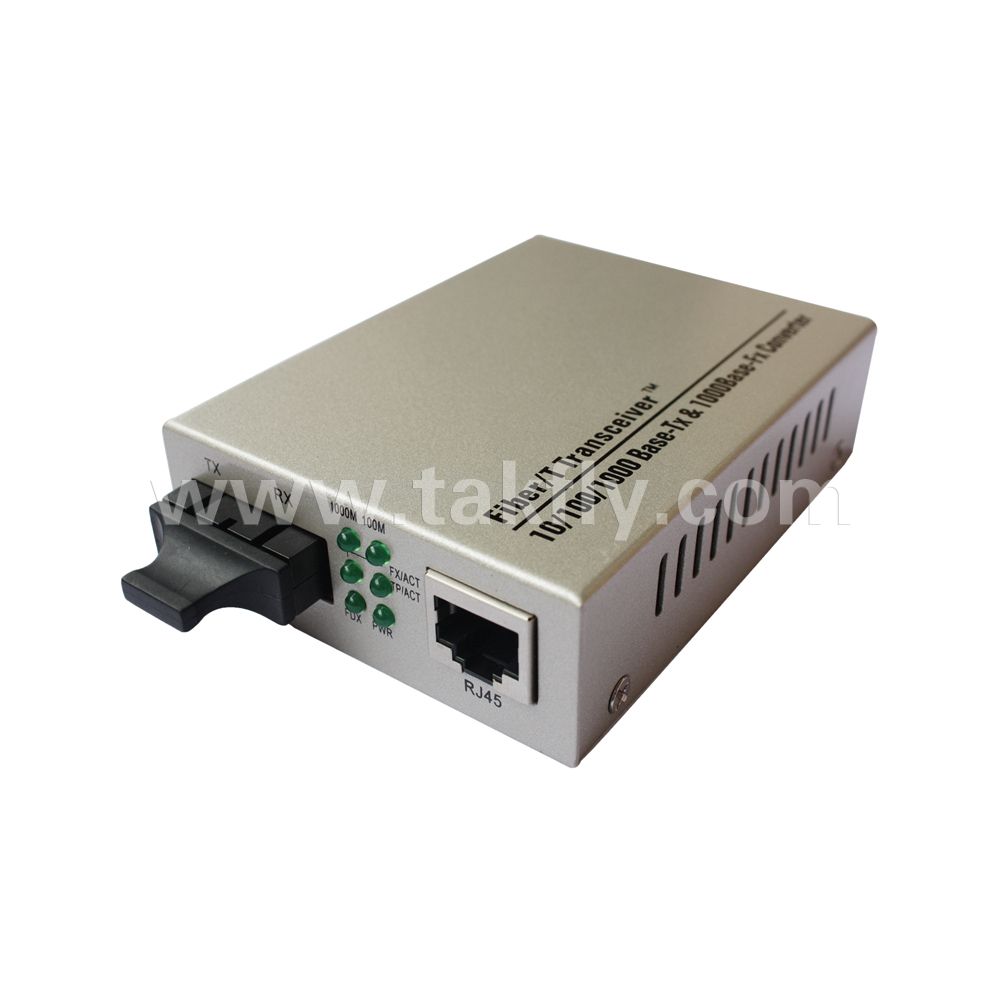 Dual Fiber 10/100/1000M Fiber Media Converter