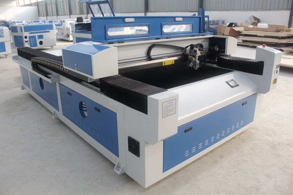 direct factory manufacturer metal mixed two heads 1325 laser cutting machine with CE ISO