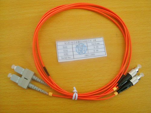 OPTICAL FIBER PATCH CABLE (SC-FC)