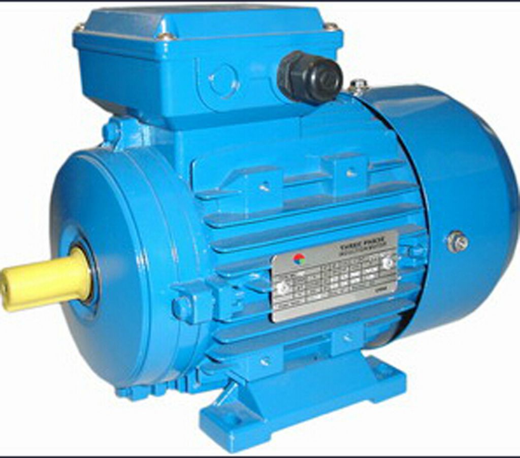 Ie2 Aluminum Three Phase Asynchronous Motor 1HP 0.75kw 2p