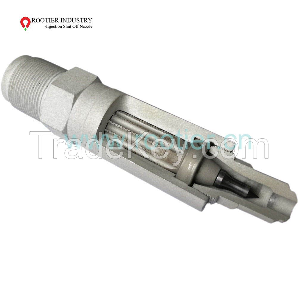 Internal Spring Controlled Shut Off Nozzle