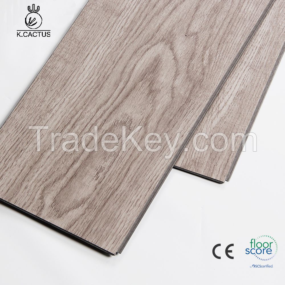 PVC Plastic Waterproof Luxury Vinyl Plank Flooring with Click Lock