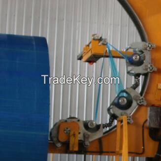 Wide steel, Aluminum Coil Packing Machine