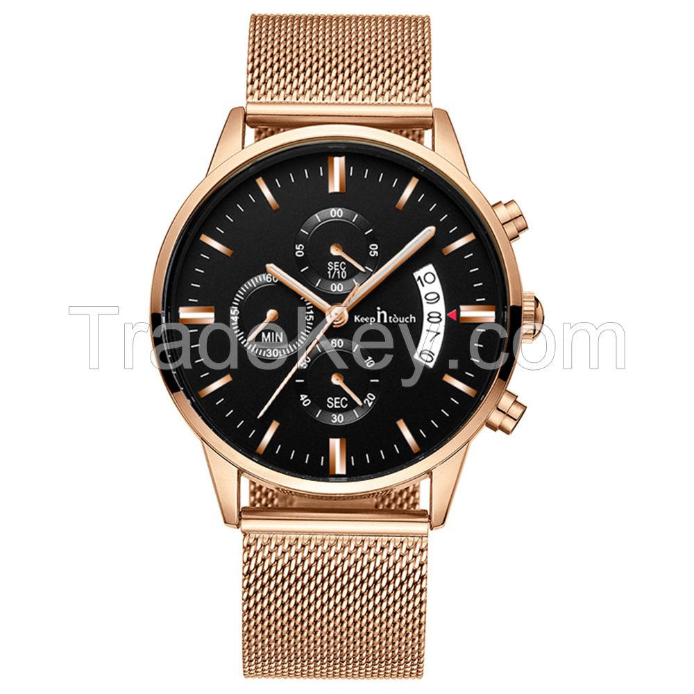 shenzhen factory custom brand watches men luxury stainless steel watch