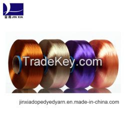 Dope Dyed Polyester Yarn FDY 150d/36f