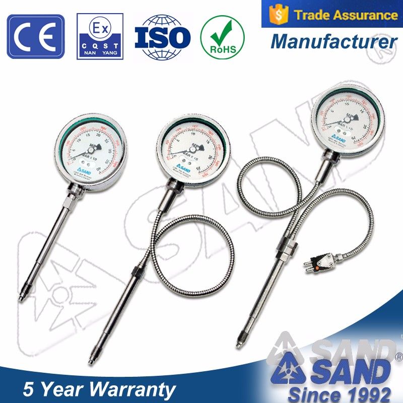 PT135GÂ Mechanical melt pressure gauge