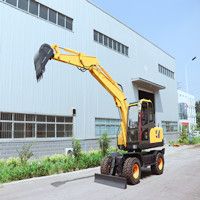 zhongjue 90 wheel  excavator