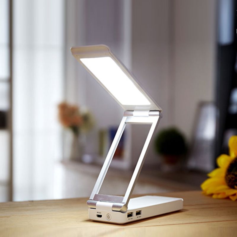 4000mAh Foldable LED Pocket desk Lamp With Power Bank 