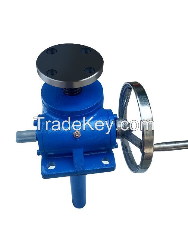 Manual Worm Gear Screw Jack For Lifting