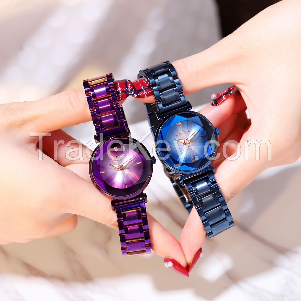 Wholesale custom logo Women stylish waterproof Starry Sky Watch Quartz Stainless Steel OEM Minimalist Watch