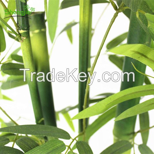 Plastic artificial bamboo bonsai plant