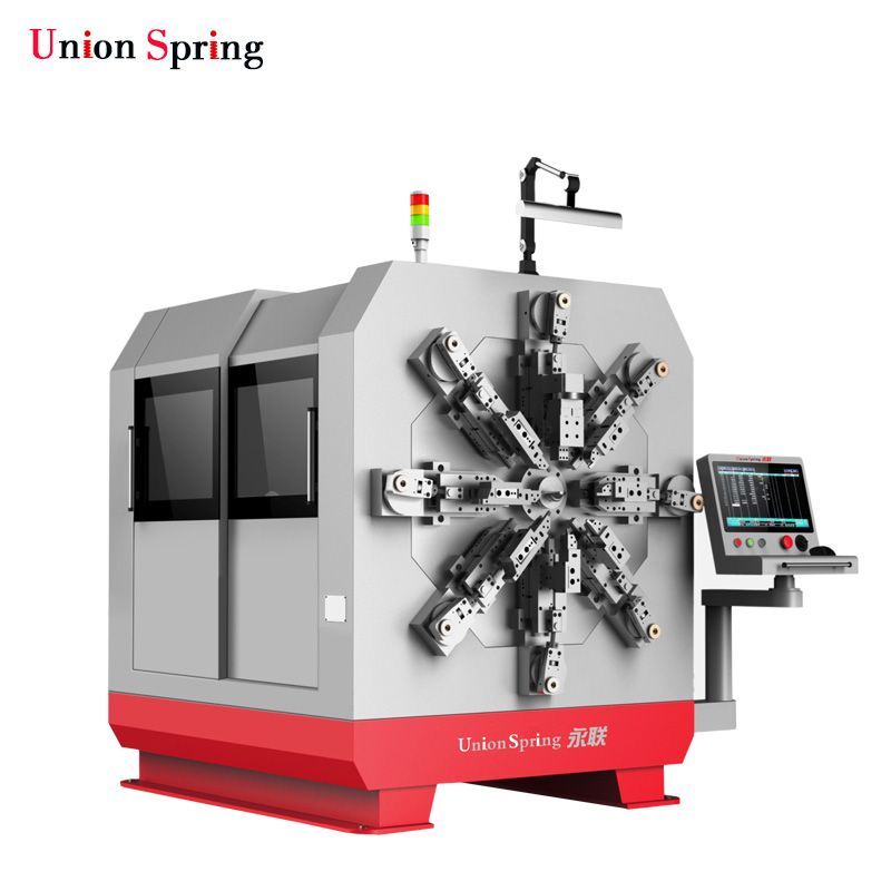 0.3-2.5mm 3D CNC Camless Wire Rotating Spring Forming Machine