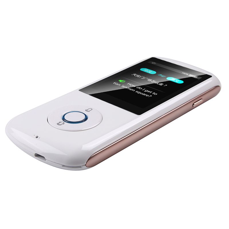 2.4inch 4G Intelligent simutaneous voice translator with 38 languages for travel, business, shopping, learn