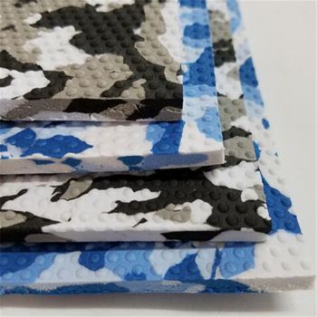 Camo EVA embossed marine foam sheet