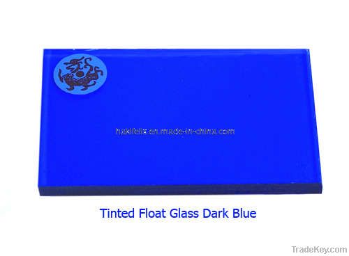 dark blue float glass