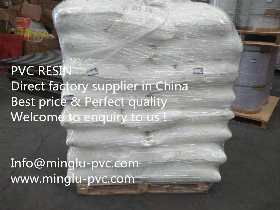 Suspension method Hot Sale Raw Material Virgin PVC Resin SG-5 k67