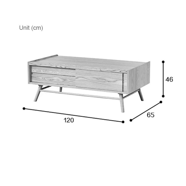 wooden material lift up coffee table tea table  for living room