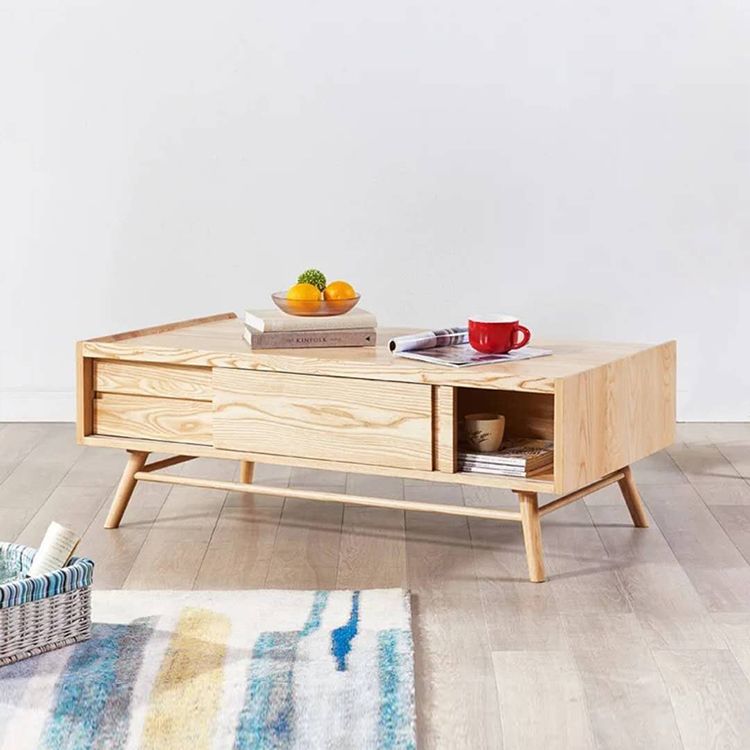 wooden material lift up coffee table tea table  for living room 
