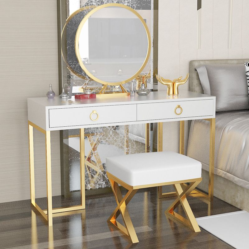 high gloss dressing table wight stool 