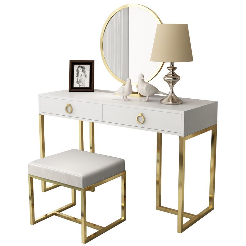 high gloss dressing table wight stool