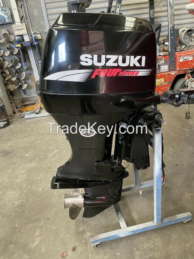 Used Suzuki 60hp 4 Stroke 20 Shaft Long Outboard Motor