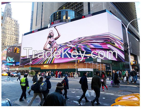 Outdoor full color P6/P8/P10/P16 LED display billboard or panel