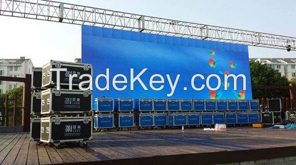 Outdoor full color rental led display P3.91/P4.81/P5/P6 for stage