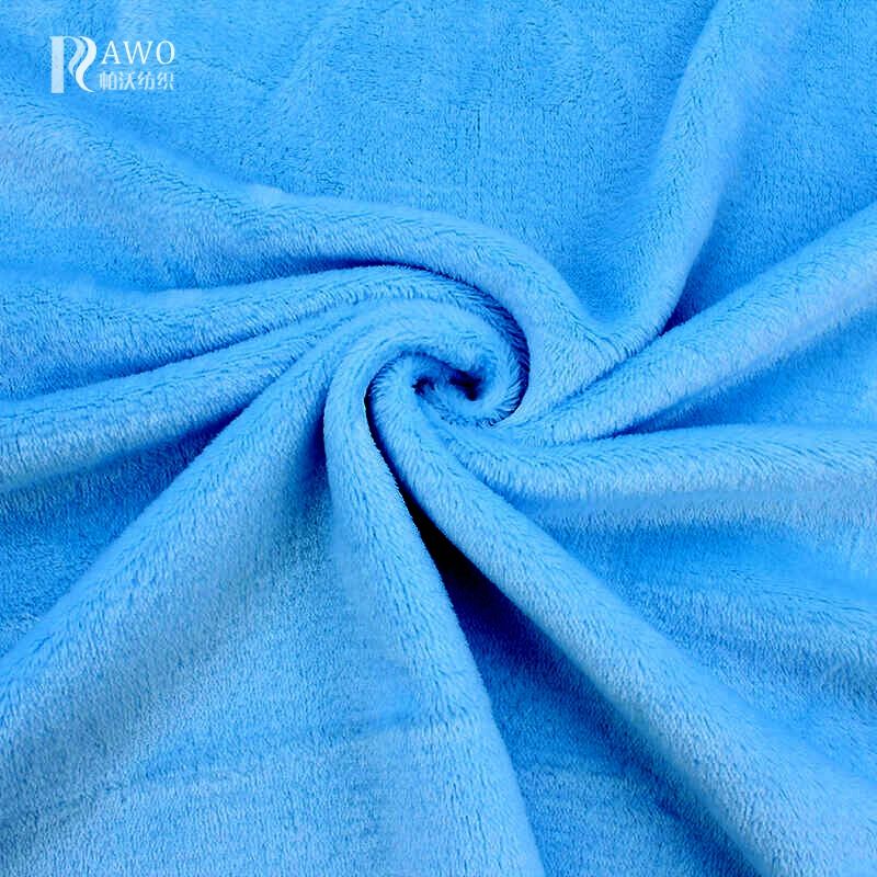 100% polyester flannel fleece with different beautiful color