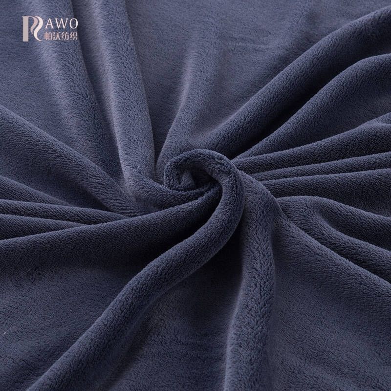 100% polyester flannel fleece with different beautiful color