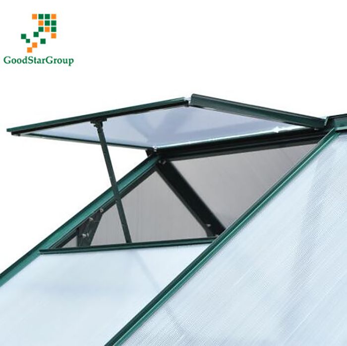 Aluminum polycaronate Garden Greenhouse with Aluminum Frame