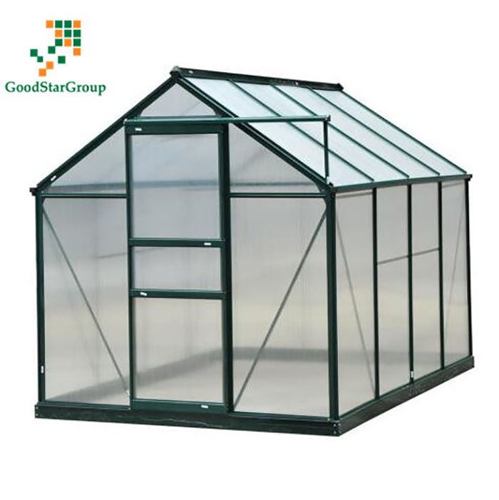 Garden greenhouse polycarbonate Hortensia transparent 