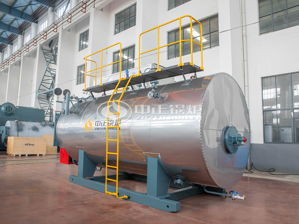 غلايات بخار مراجل بخار تعمل على الزيت بالزيت أو الغاز الغاز الطبيعي صناعي لتدفئة مركزية مصنعة من الصين WNS ton3