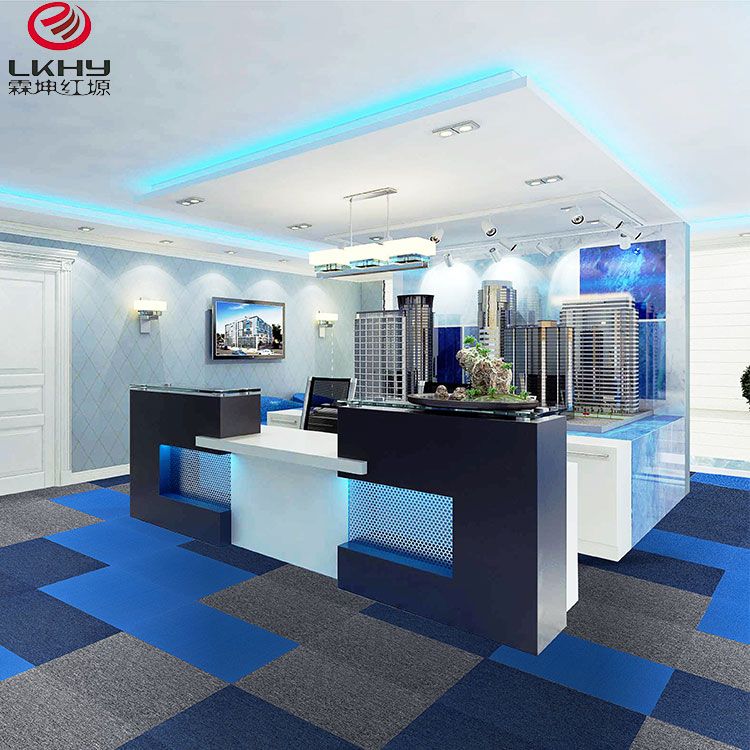 Colorful Customized pvc or bitumen backing commercial carpet tile office carpet tile for home hotel commercial carpet tiles 