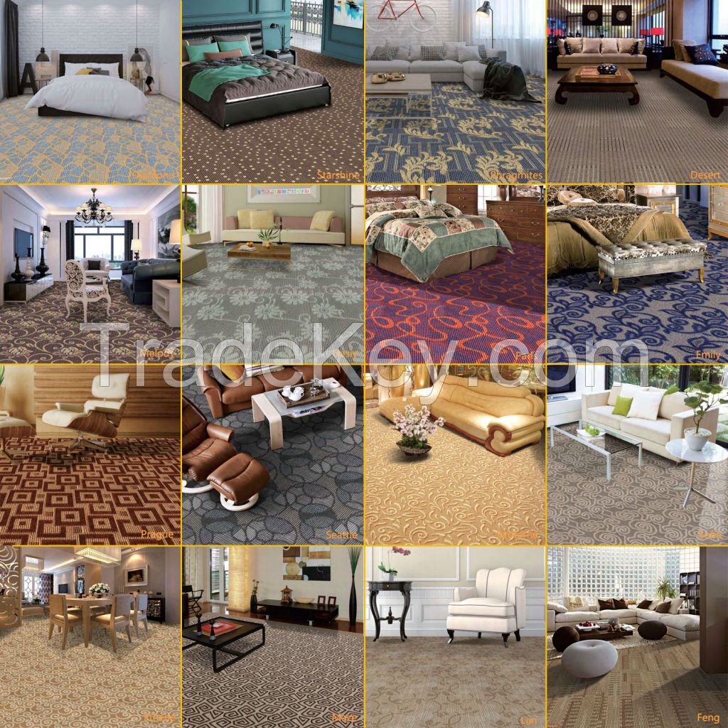 pp wall to wall carpet , hotel home commercial carpet